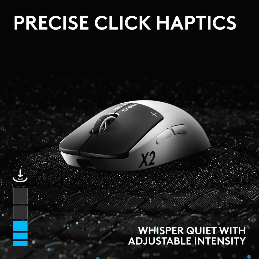 LOGITECH PRO X2 SUPERSTRIKE LIGHTSPEED WIRELESS GAMING MOUSE 910-007778 thumbnail 8