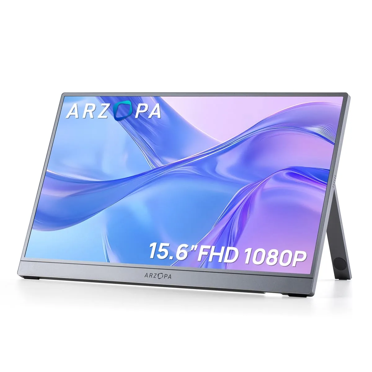 ARZOPA 15.6 INCH FHD PORTABLE MONITOR GRAY A1 PRO thumbnail 2