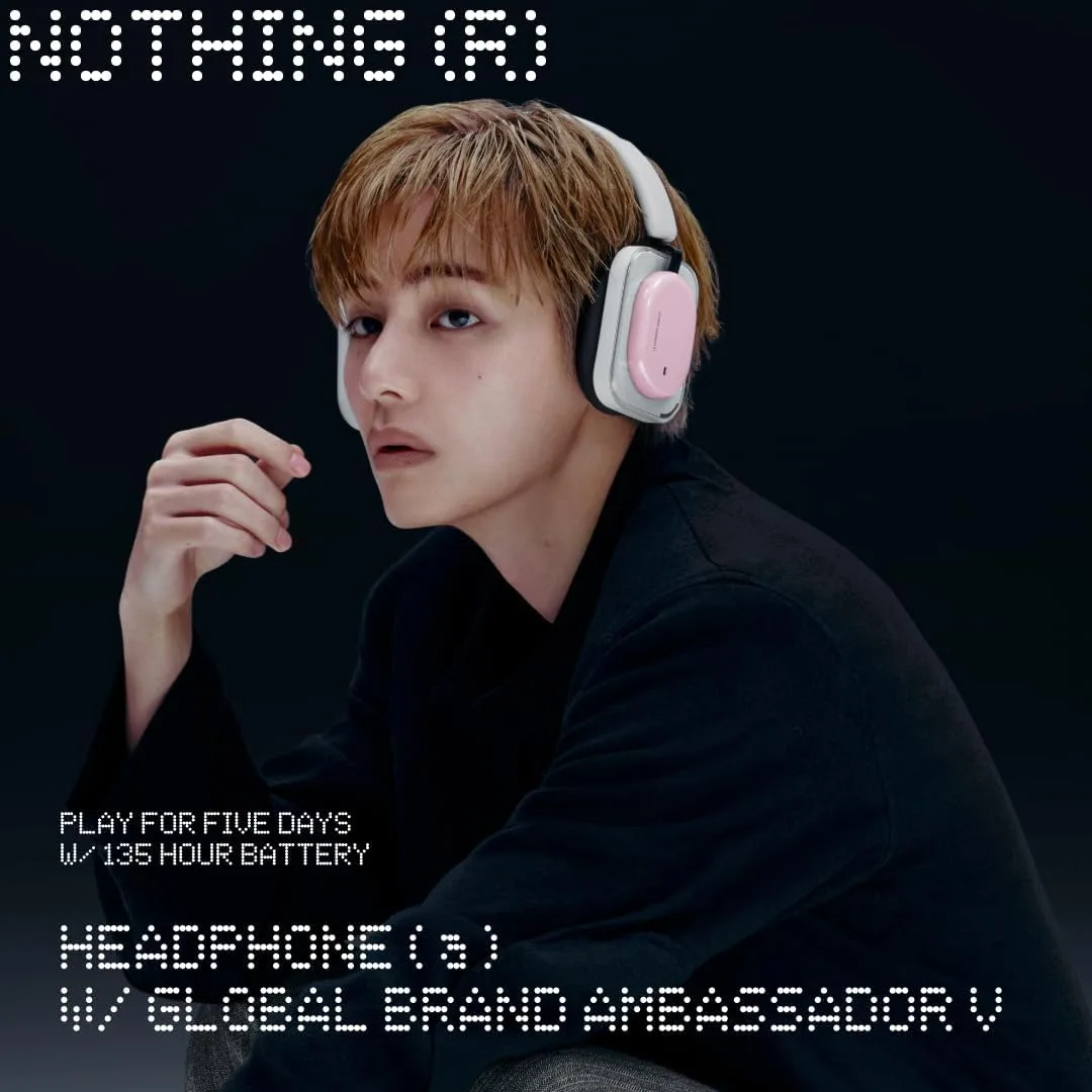 NOTHING WIRELESS HEADPHONE A YELLOW  B186 thumbnail 3