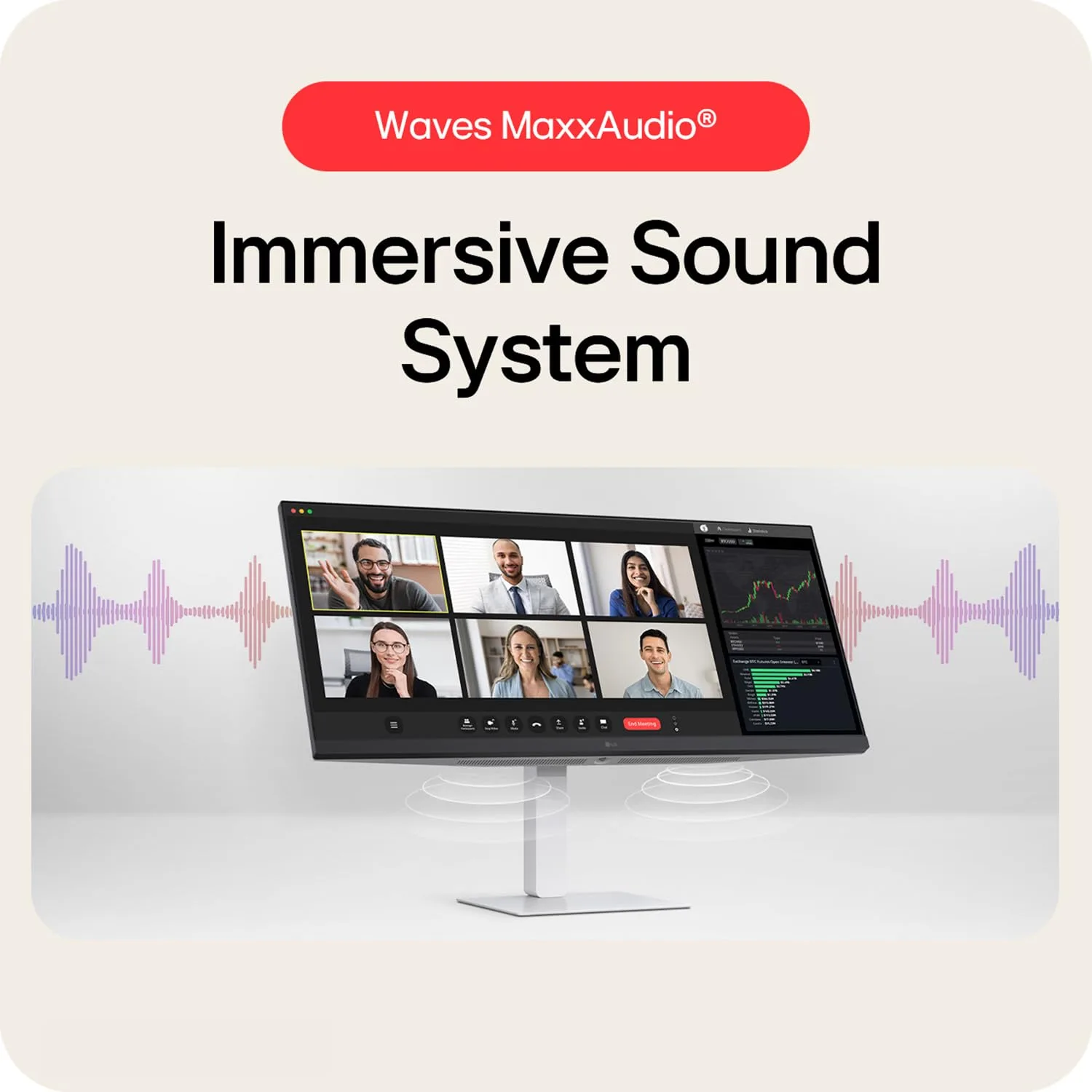 LG 34 INCH ULTRAWIDE WFHD MONITOR WITH 100HZ HDR 400 USB-C 34U530A-W thumbnail 9
