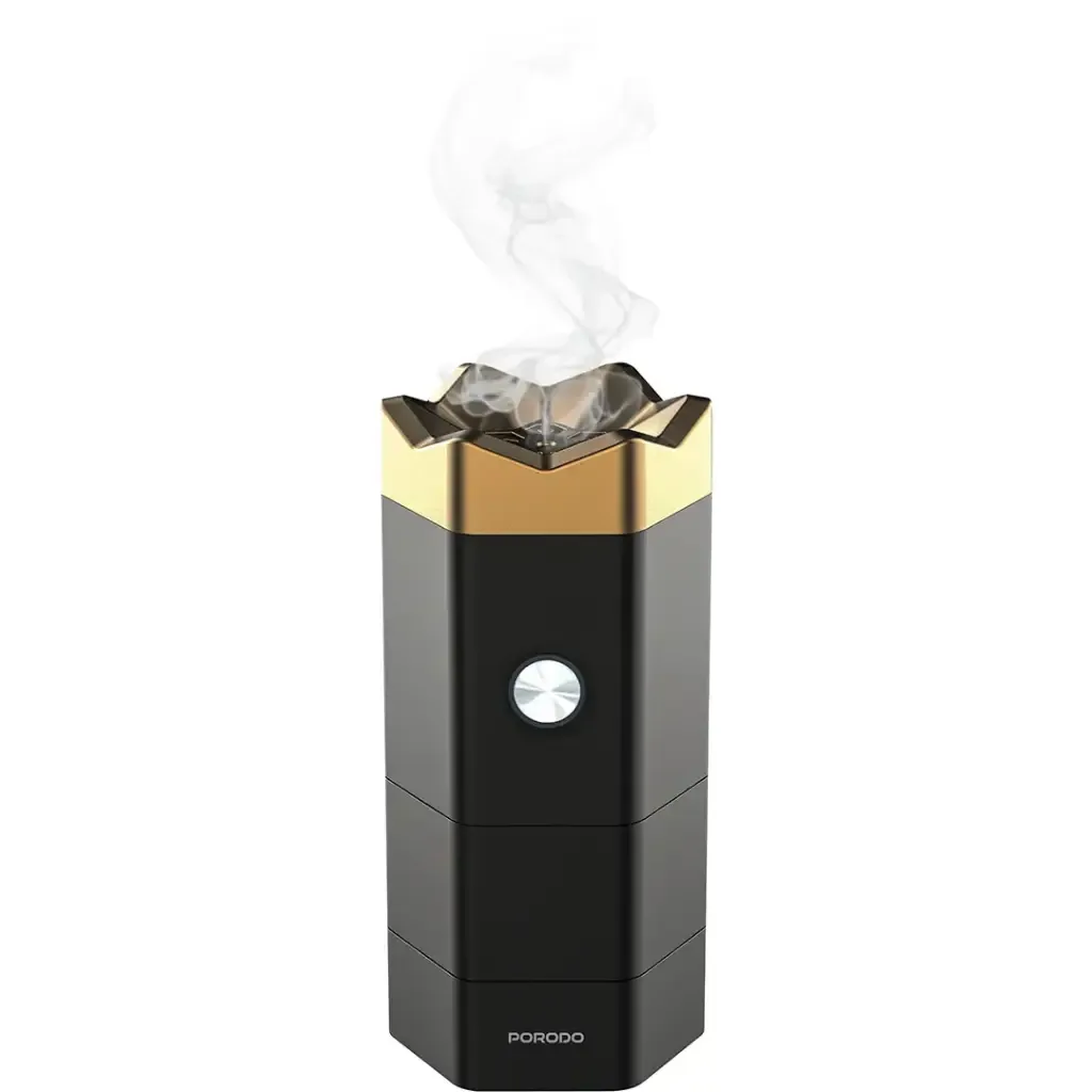 PORODO LIFESTYLE OASIS MIST ELECTRONIC BAKHOUR BURNER BLACK PDLFST201BK