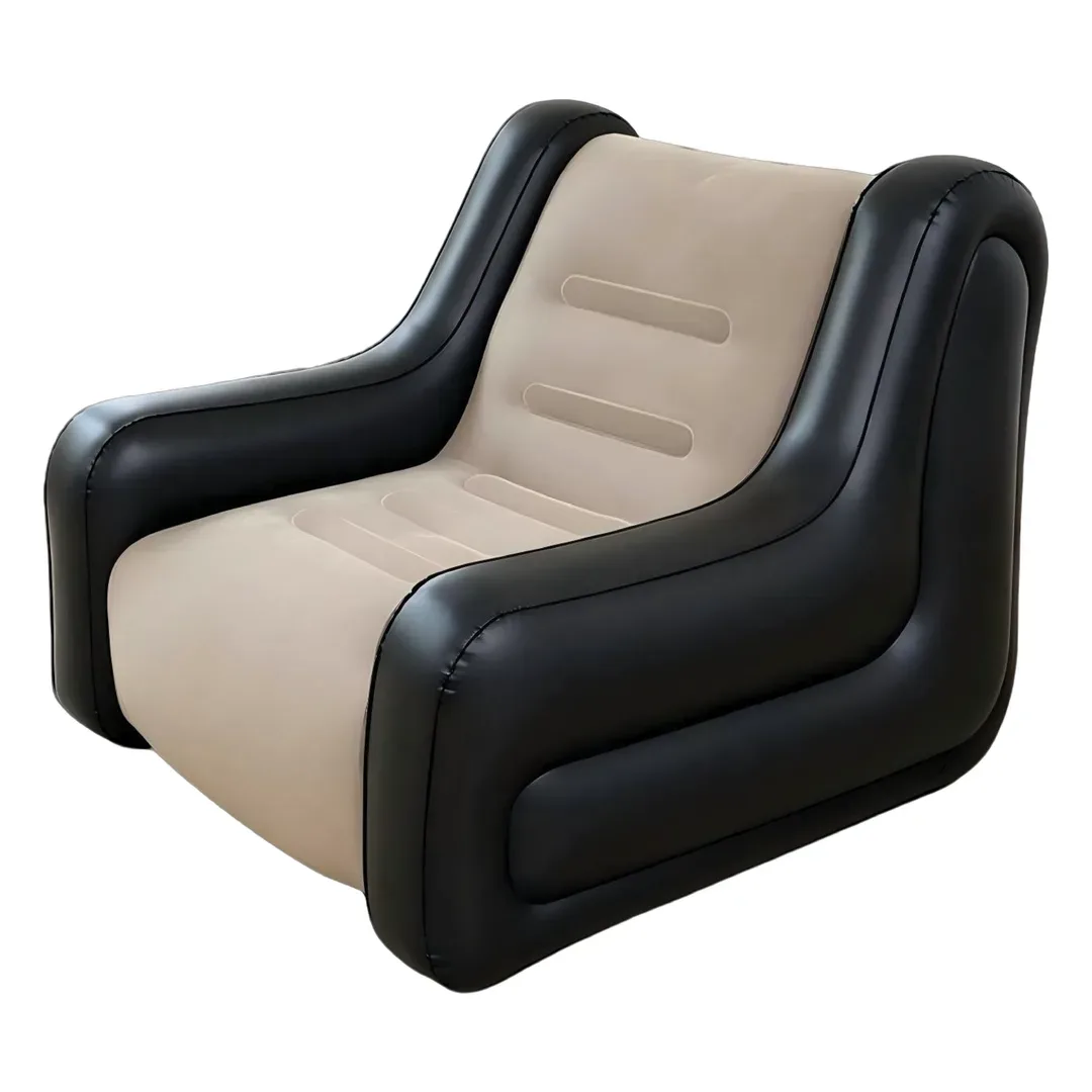 GREEN LION SINGLE SEATER INFLATABLE SOFA BEIGE GNSGLINFSFBG