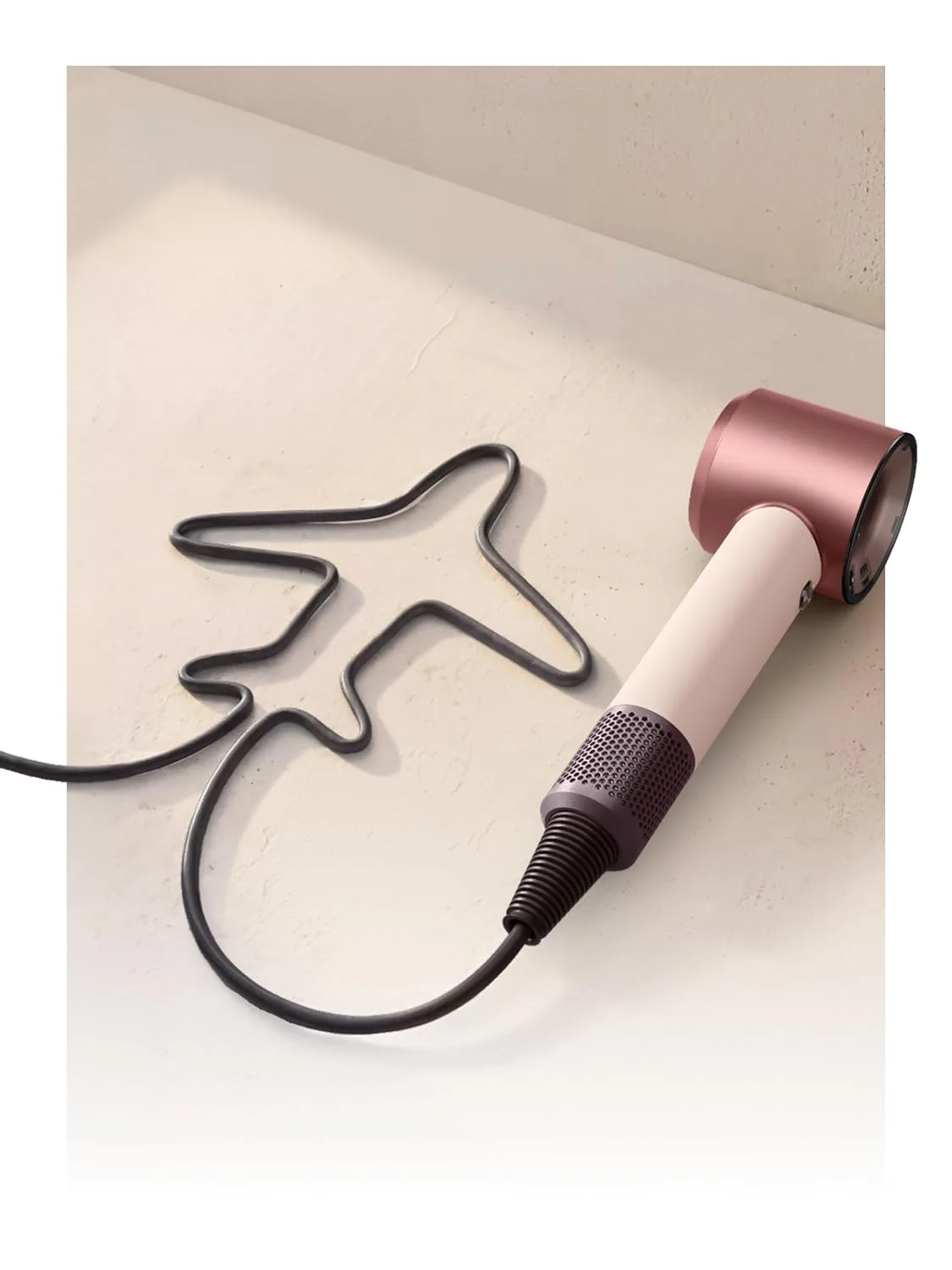 DYSON SUPERSONIC TRAVEL HAIR DRYER ROSE GOLD HD19 thumbnail 4