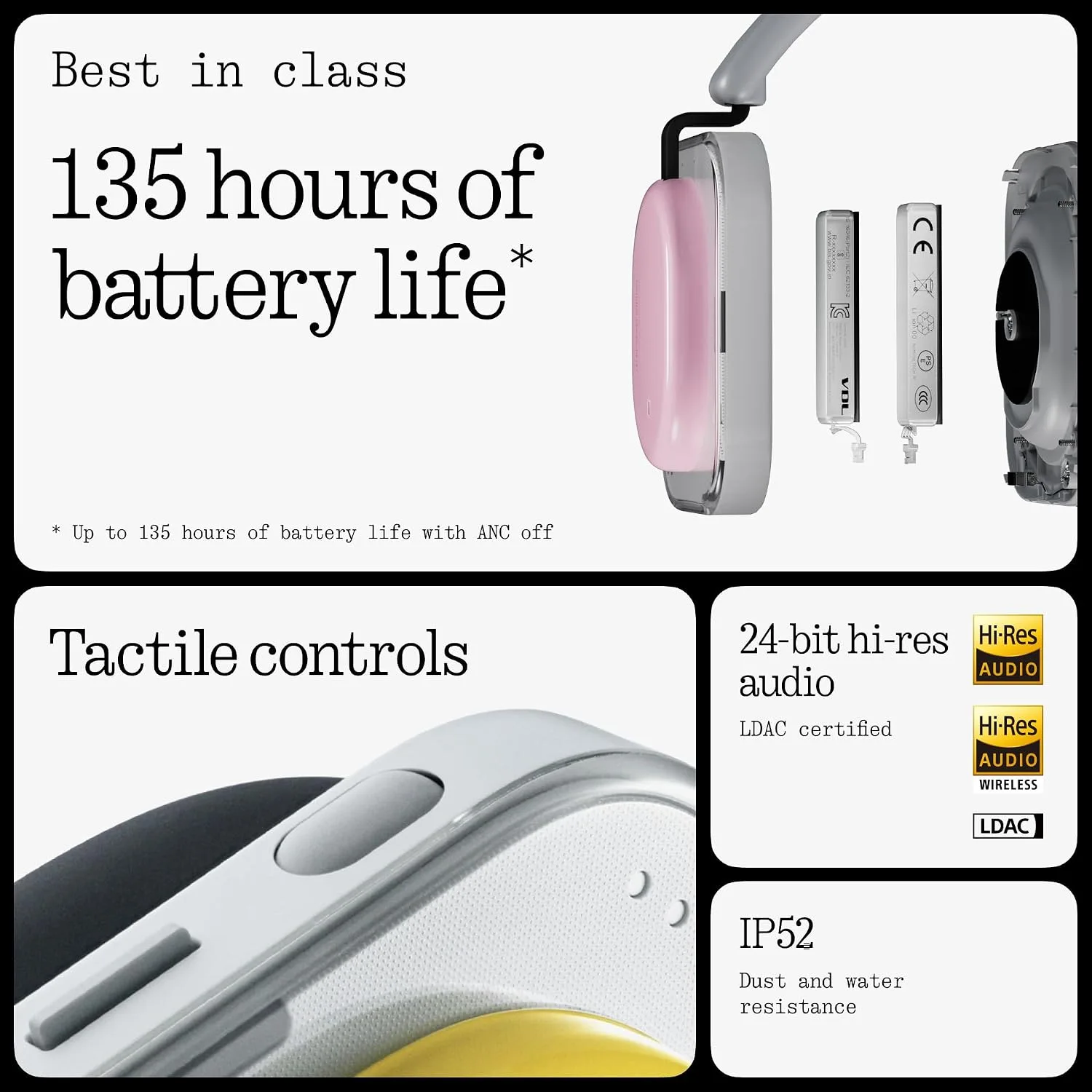 NOTHING WIRELESS HEADPHONE A BLACK B186 thumbnail 6