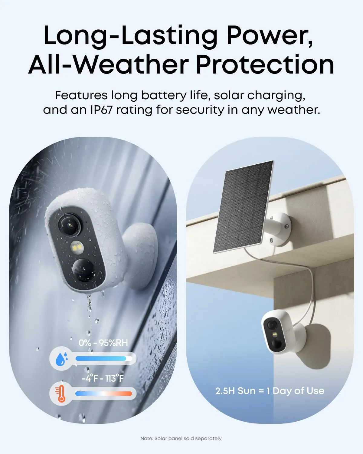 EUFY SOLOCAM C35 FULL HD SMART WIFI CCTV CAMERA BLACK T8110411 thumbnail 5
