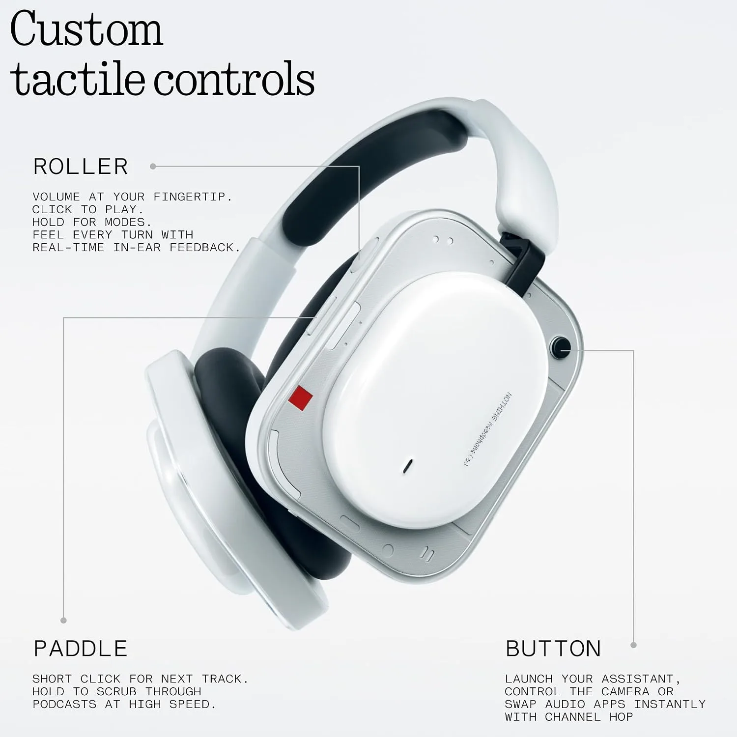NOTHING WIRELESS HEADPHONE A WHITE B186 thumbnail 7
