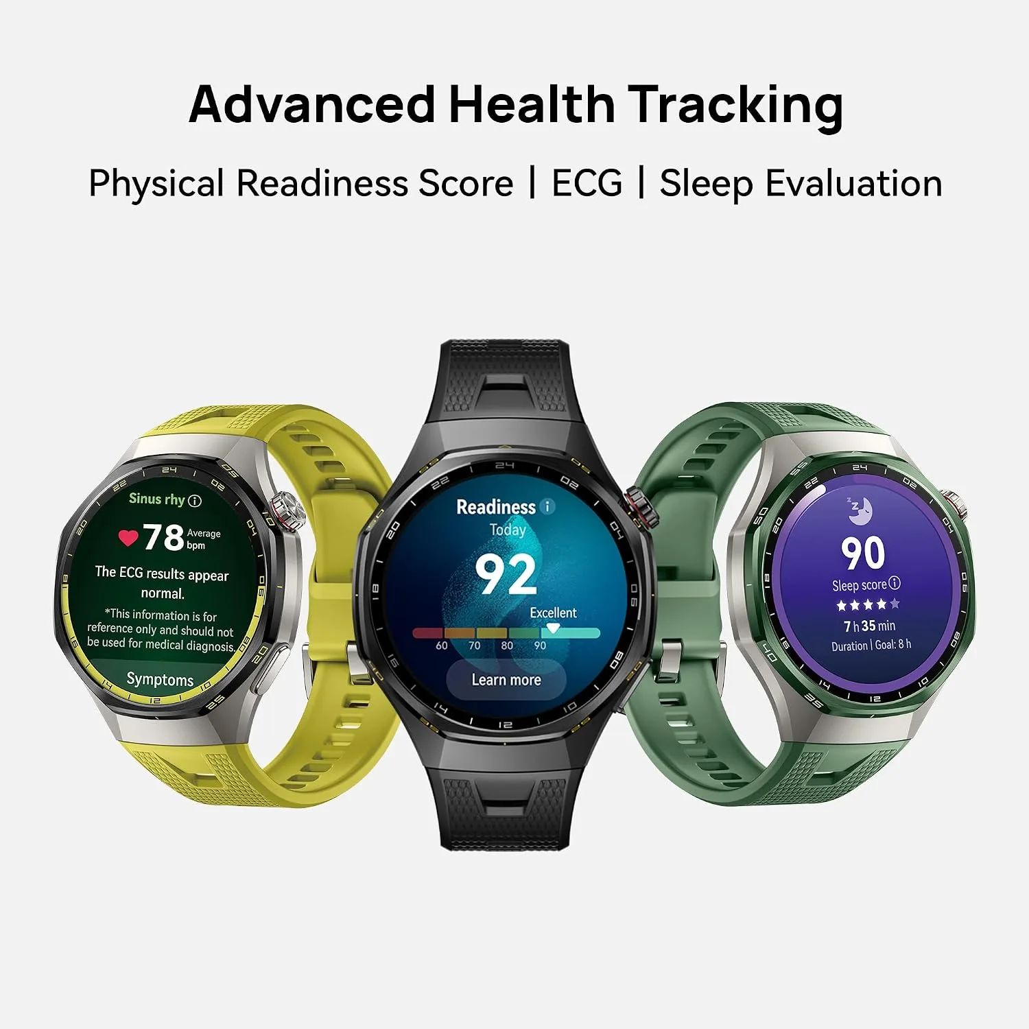 HUAWEI WATCH GT 7 PRO 46MM TITANIUM ALLOY CASE BLACK EASYCROSS FLUOROELASTOMER STRAP 55020JTG thumbnail 5