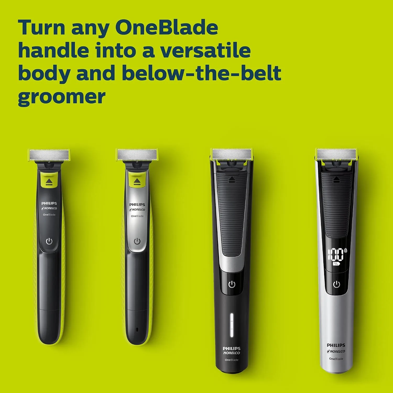 PHILIPS NORELCO ONEBLADE REPLACEMENT BLADE BODY KIT QP610 thumbnail 8