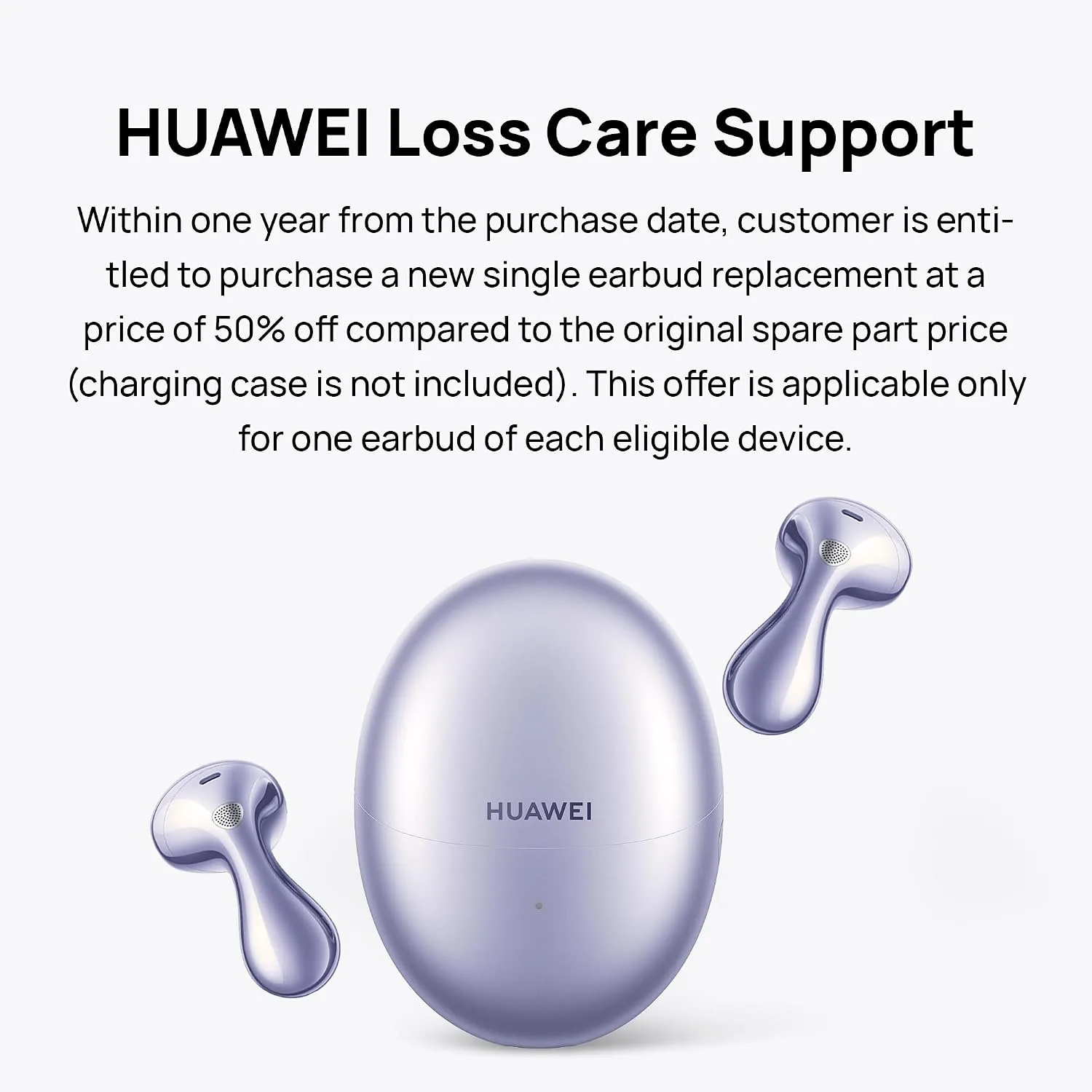 HUAWEI FREEBUDS 6 PURPLE T0020 55038129 thumbnail 8