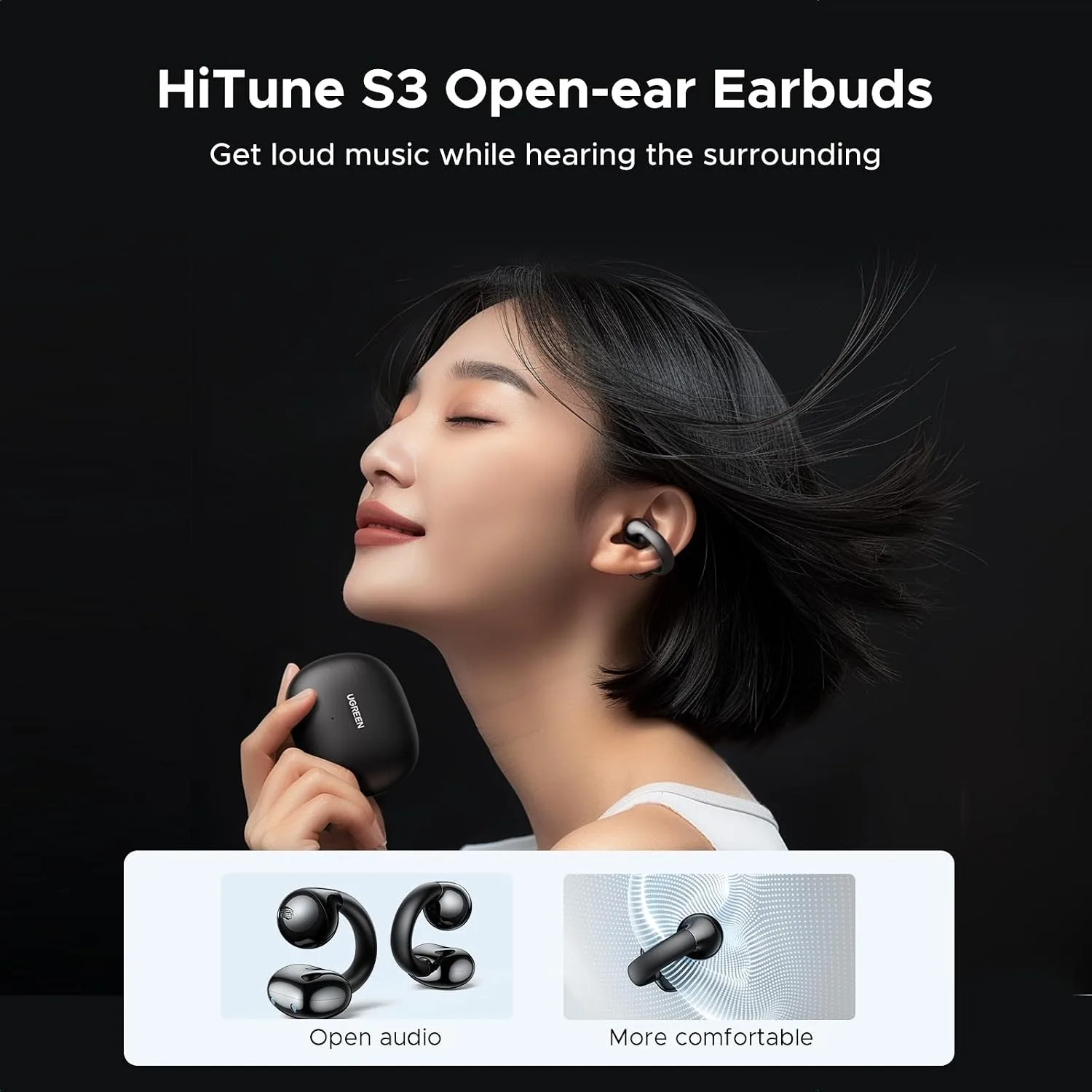 UGREEN HITUNE S3 TRUE WIRELESS EARBUDS WHITE WS209 thumbnail 11