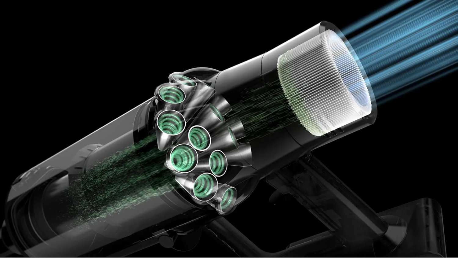 DYSON CYCLONE V10 SUBMARINE CORDLESS VACUUM CLEANER NICKEL-COPPER thumbnail 4