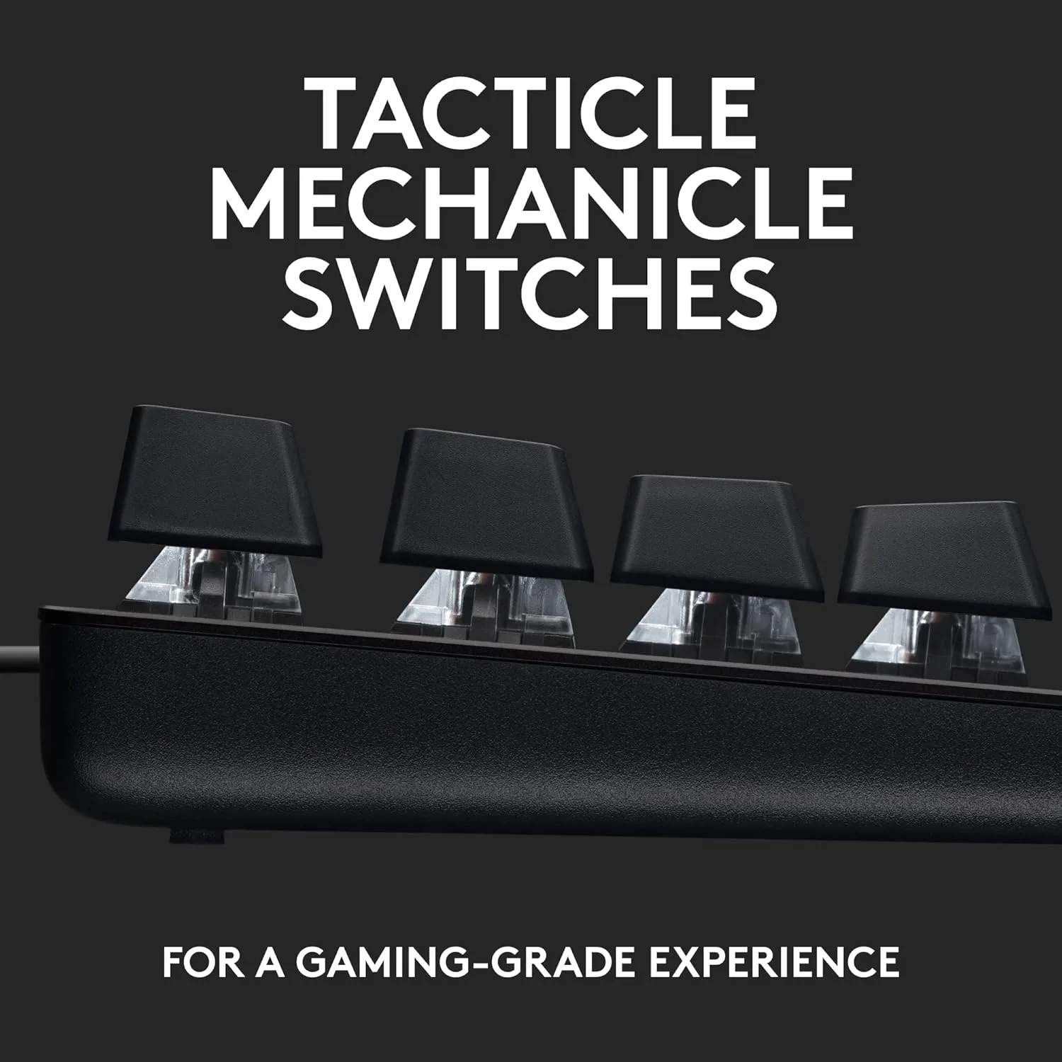 LOGITECH G413 TKL SE MECHANICAL GAMING KEYBOARD BLACK ARABIC 920-010809