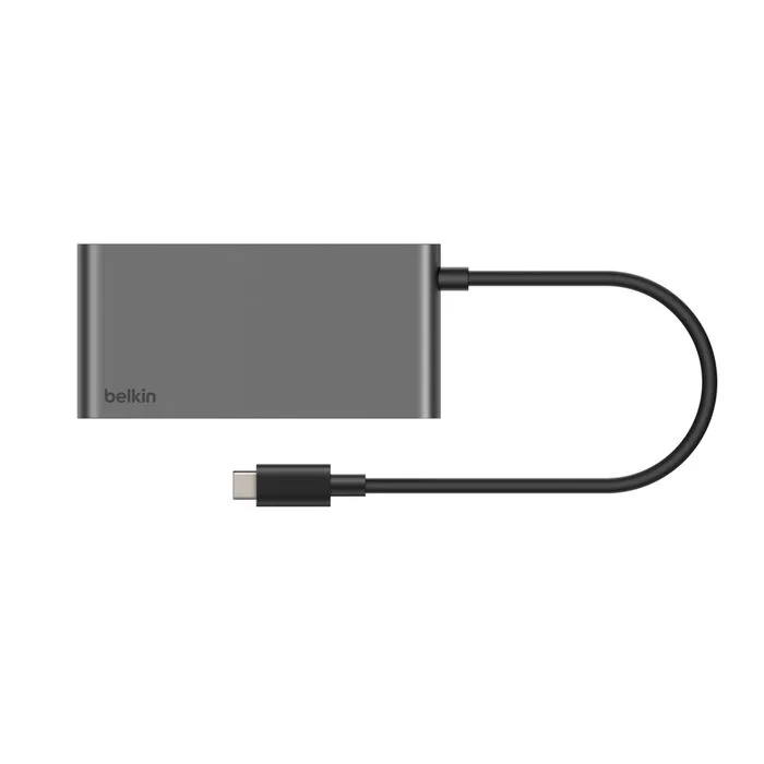 BELKIN CONNECT 5-PORT USB C HUB WITH DUAL USB C PORTS GREY AVC022HQSGY thumbnail 3