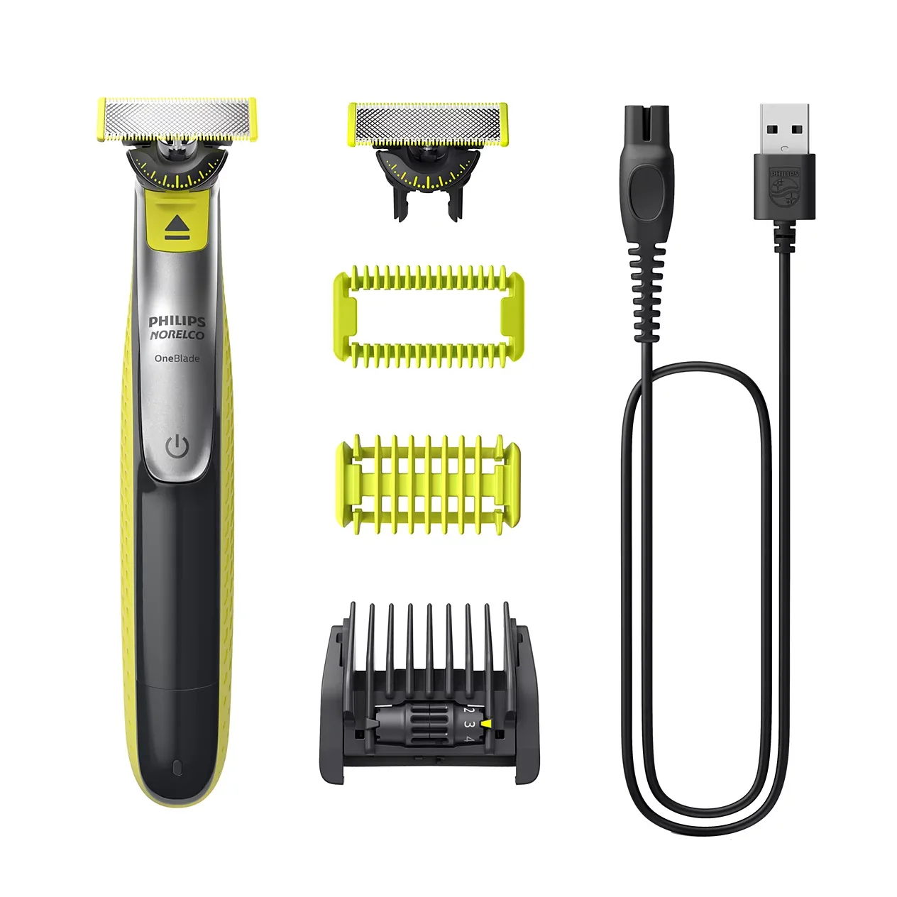 PHILIPS NORELCO ONEBLADE 360 FACE + BODY ELECTRIC TRIMMER AND SHAVER QP283470