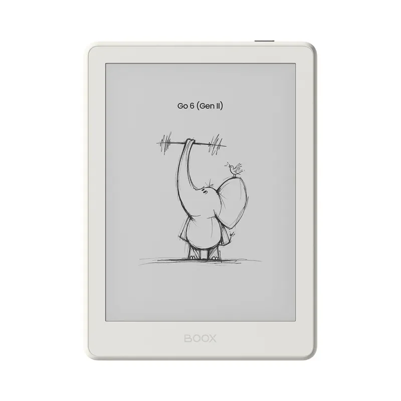 BOOX GO 6 GEN II EBOOK READER 6 INCH DISPLAY 3GB+ 32GB WHITE thumbnail 2