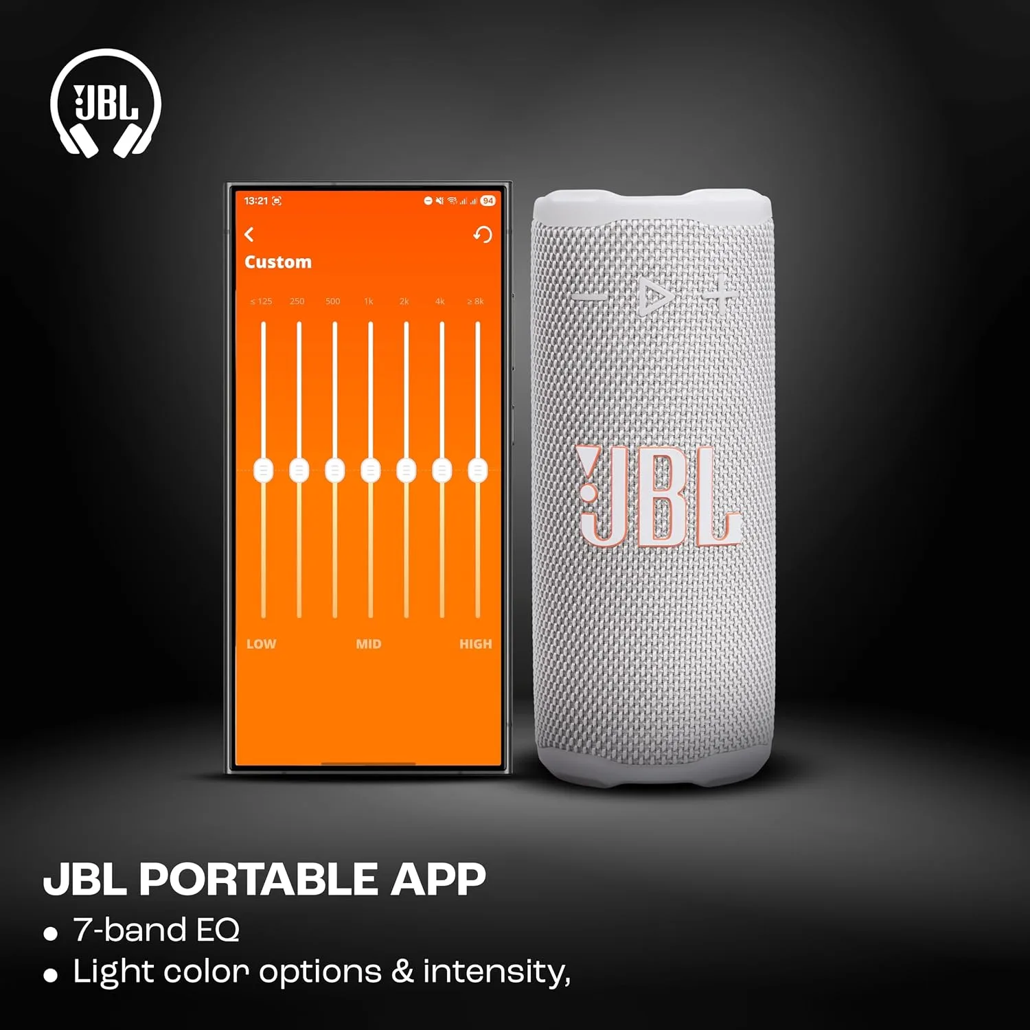 JBL GRIP PORTABLE WIRELESS SPEAKER WHITE thumbnail 7