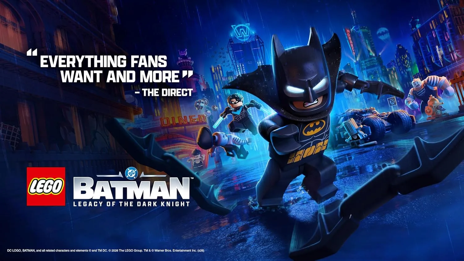 SONY PS5 LEGO BATMAN LEGANY OF THE DARK KNIGHT GAME CD thumbnail 15