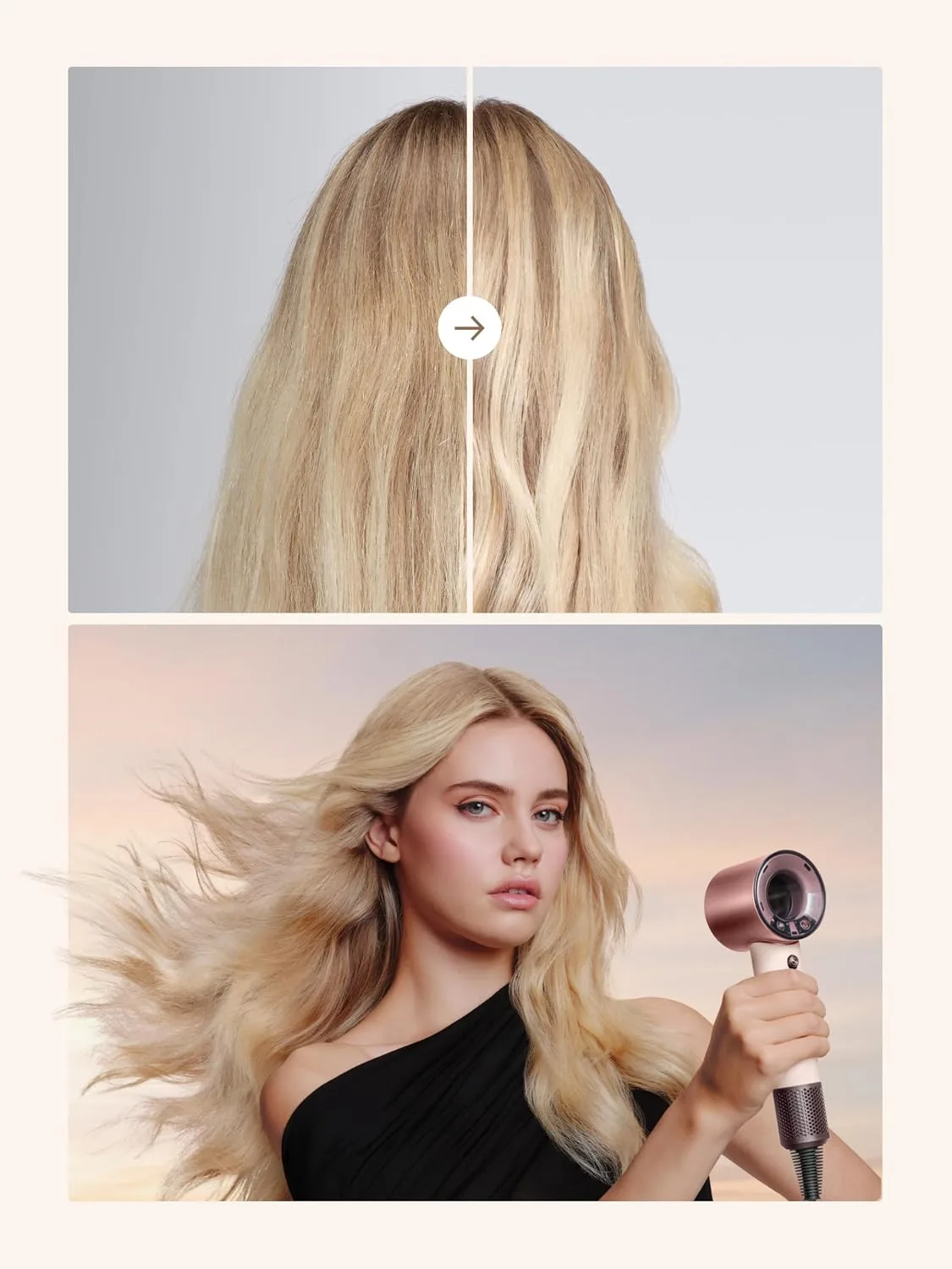 DYSON SUPERSONIC TRAVEL HAIR DRYER ROSE GOLD HD19 thumbnail 8