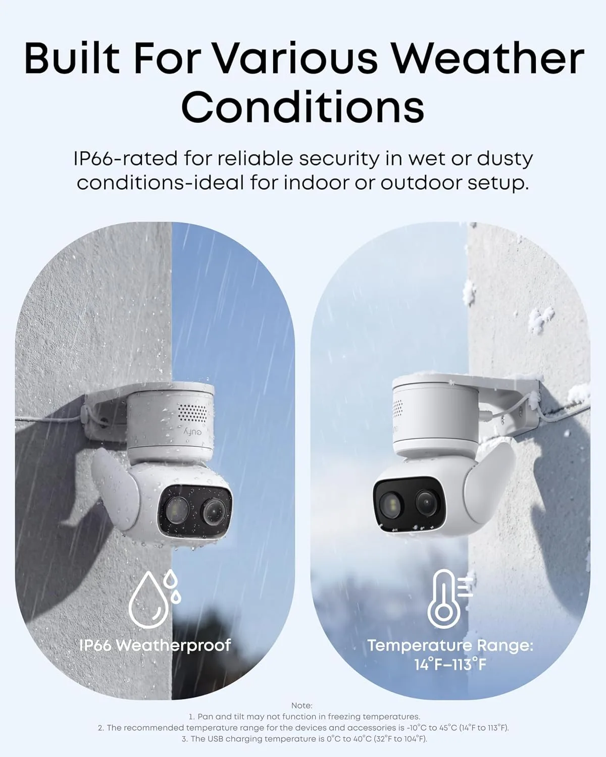 EUFY WIRED CAM C31 SMART SECURITY 360 PAN AND TILT CAMERA BLACK T817L211 thumbnail 5