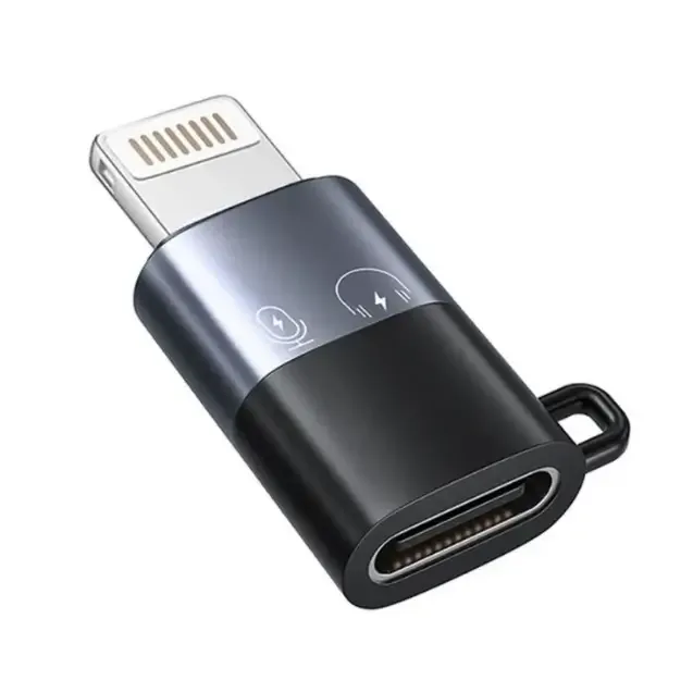 POWERO PLUS OTG ADAPTER USB 2.0 TO LIGHTNING 3.0A BLACK PR-OTGL2USA-BK
