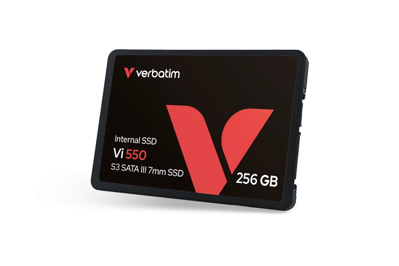 VERBATIM 256GB 2.5 INCH SATA III 7MM INTERNAL SSD R 550MBS W 460MBS-VI550 S3 VER-49351