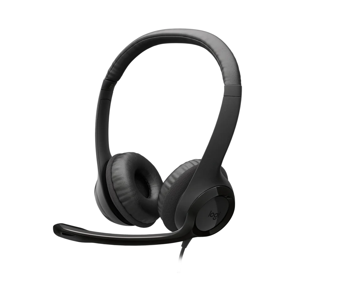 LOGITECH HEADSET USB-C H390 BLACK 981-001576