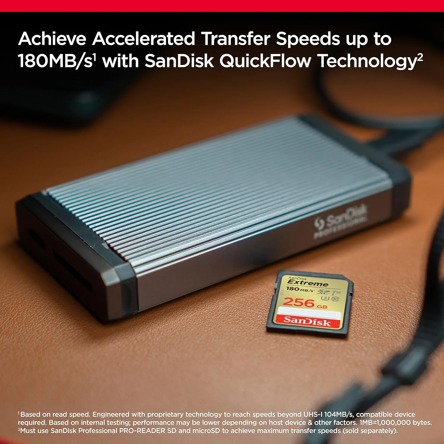 SANDISK EXTREME UHS-I CARD 256GB 150MB/S SDSDXV5-256G-GNCIN thumbnail 3