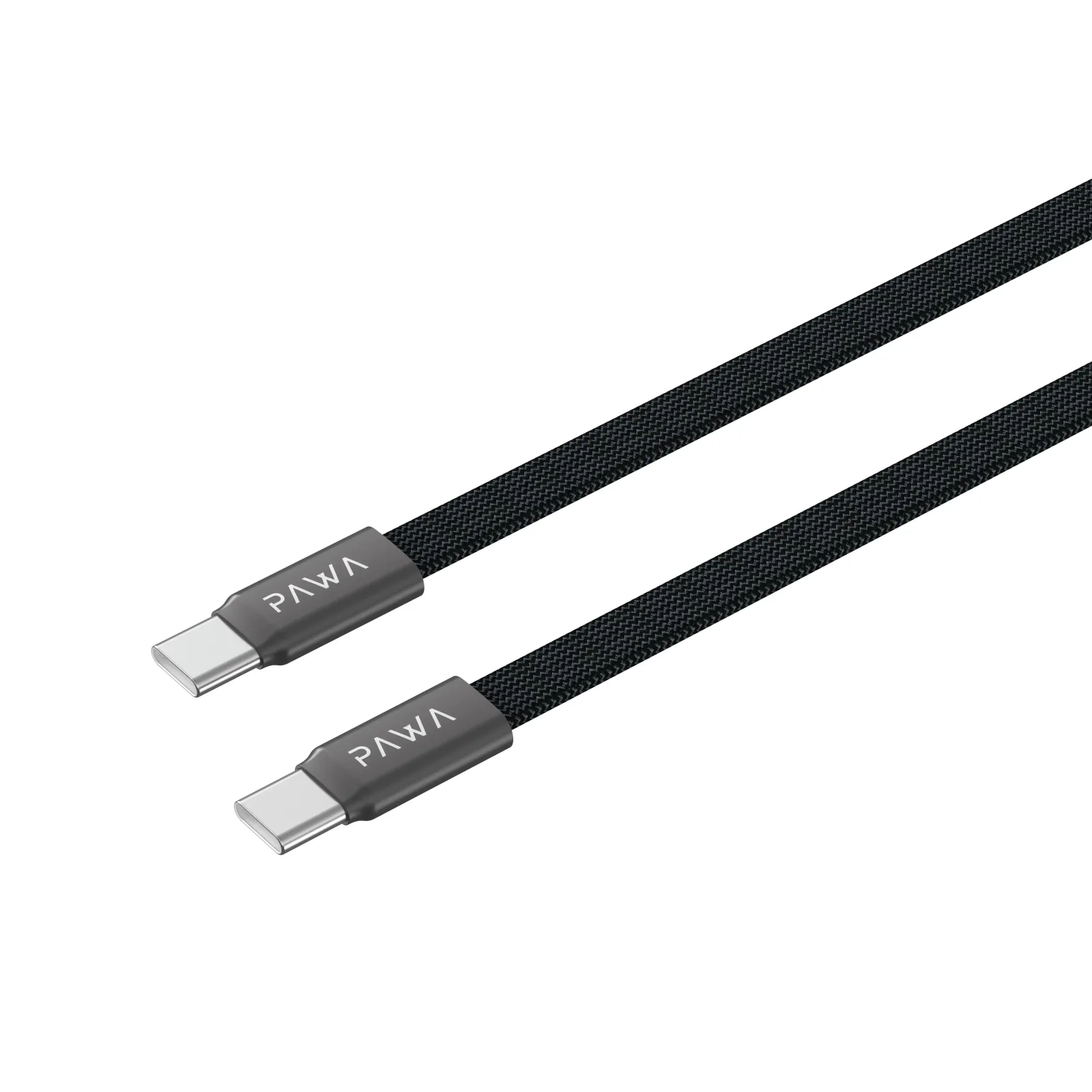 PAWA IGNITESYNC MAGNETIC BRAIDED CABLE TYPE C TO TYPE C 240W 1M BLACK PW-CBLCC116-BK thumbnail 4