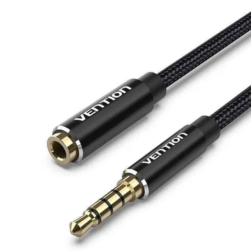 VENTION 3.5MM AUDIO MALE TO FEMALE CABLE