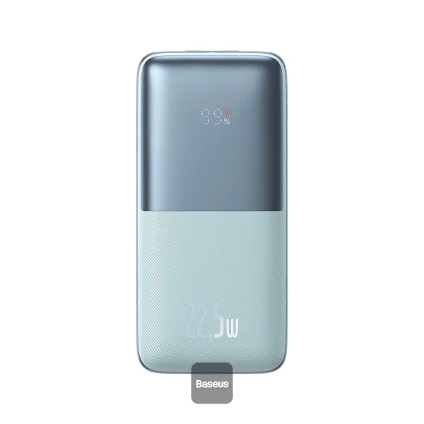BASEUS BIPOW PRO DIGITAL DISPLAY FAST CHARGE POWER BANK 10000MAH 22.5W BLUE PPBD040003