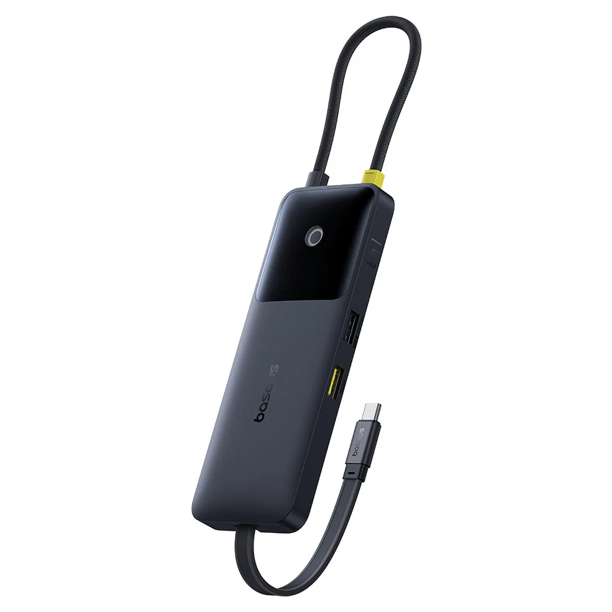 BASEUS DUAL FAST CHARGING 6-IN-1-HUB PD100W COSMIC BLACK B00070902123