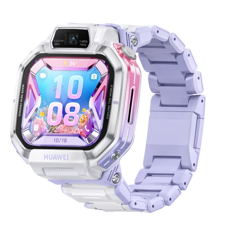 HUAWEI WATCH KIDS X1 PRO PURPLE PLASTIC CASE PURPLE RIGID PLASTIC STRAP DRP-L10 55020HYR