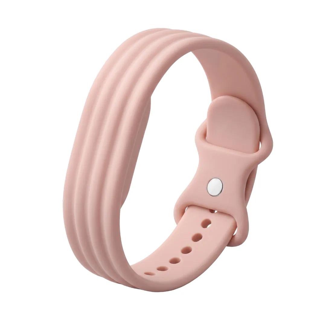 BLUPEBBLE GOOGLE FITBIT AIR MOVE SILICONE BAND PINK BP-MOVE-PK