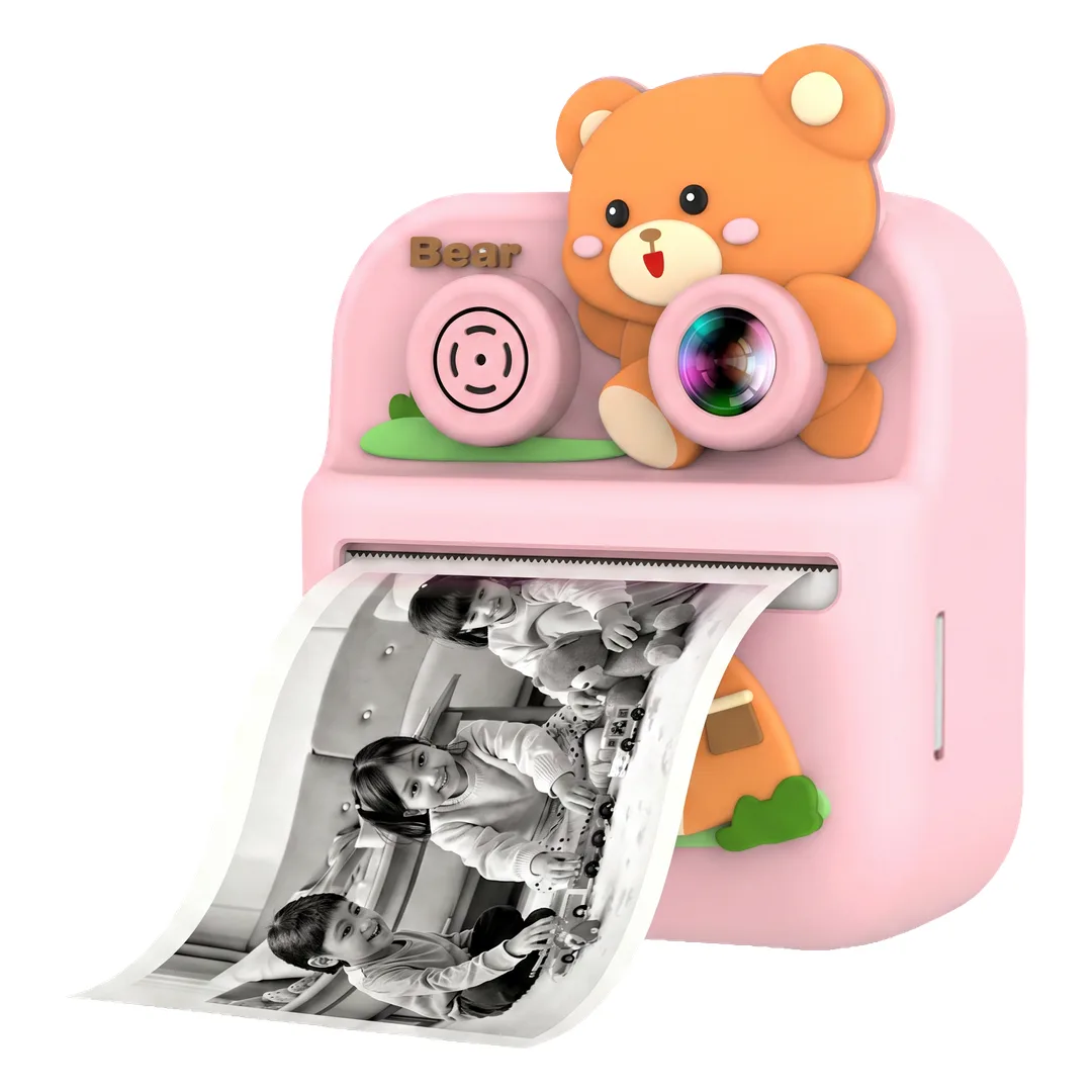 GREEN LION LITTLE CLICK INSTANT PRINT CAMERA 2.4INCH DUAL MODE PINK GNLILCLKCAMPK