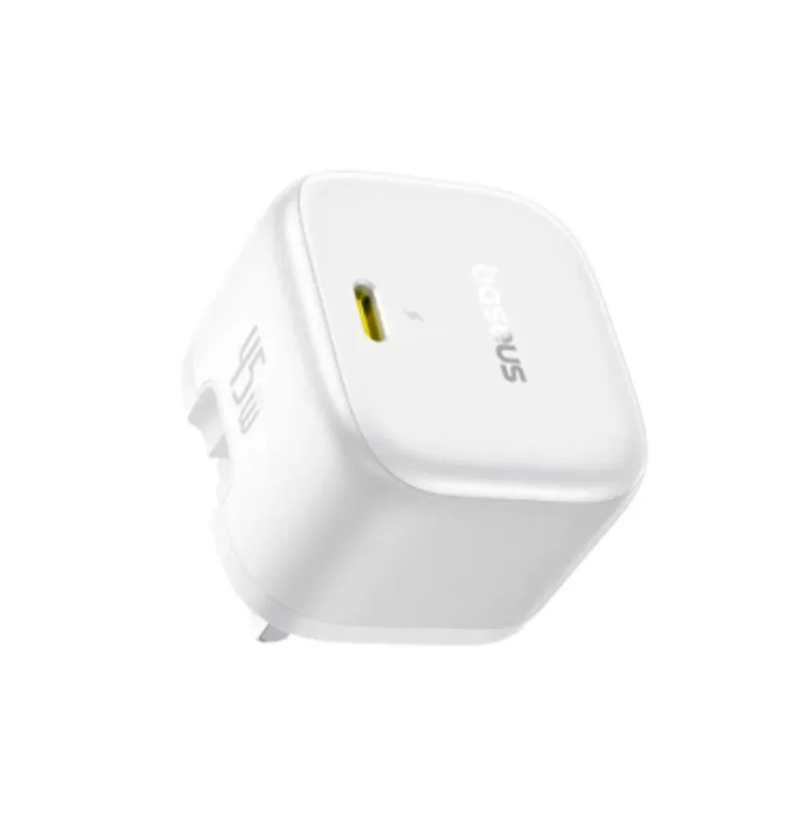BASEUS PICOGO AE11 GAN FAST CHARGER 1C 45W UK MOON WHITE E0120J00