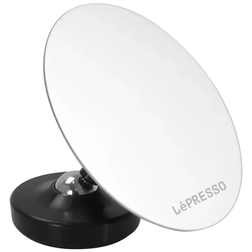 LEPRESSO ESPRESSO SHOT MIRROR WITH STAINLESS STEEL MIRROR BLACK LPCFFEM0073BK