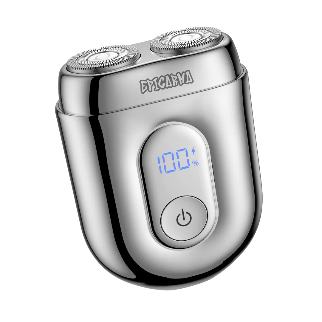 EPICARMA PORTABLE ELECTRIC SHAVER SILVER EA-FK878-SL