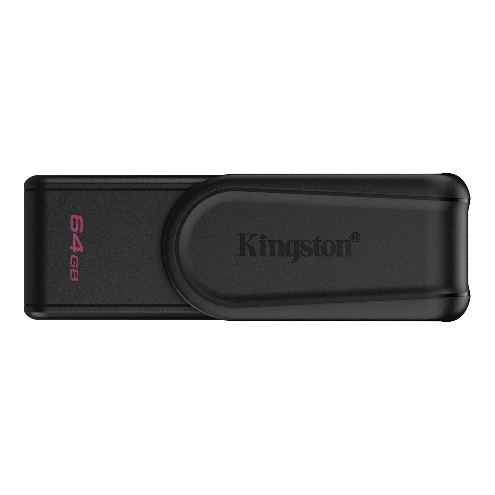 KINGSTON 64GB DATA TRAVELER EXODIA S USB 3.2 GEN1 FLASH DRIVE-BLACK DTXS64GB