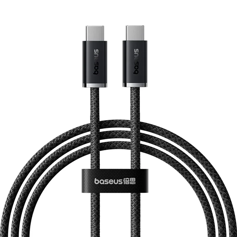 BASEUS DYNAMIC 3 SERIES FAST CHARGING DATA CABLE TYPE C TO TYPE C 100W 2M BLACK P10367000111