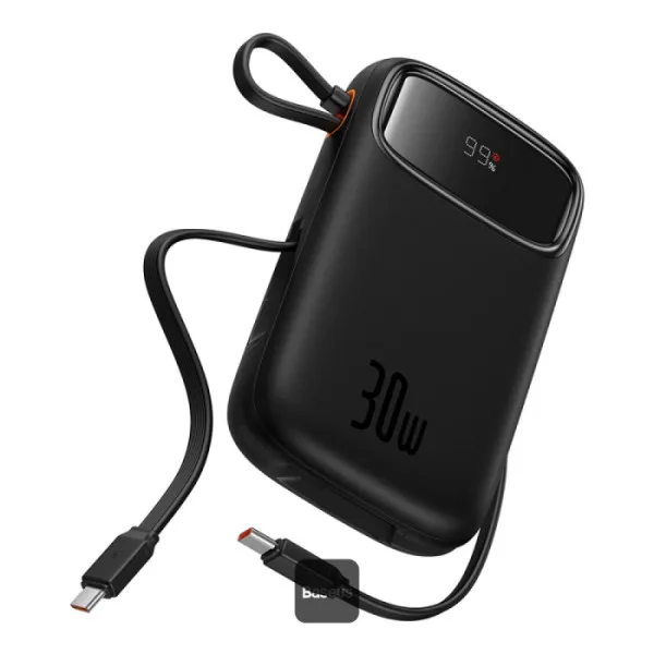 BASEUS QPOW 2 POWERBANK 10000MAH 30W CLUSTER BLACK P10055008113