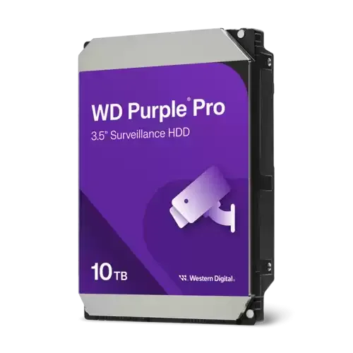 WD 10TB PURPLE PRO 7200 RPM SATA III 3.5 INCH INTERNAL SURVEILLANCE HARD DRIVE WD102PURP