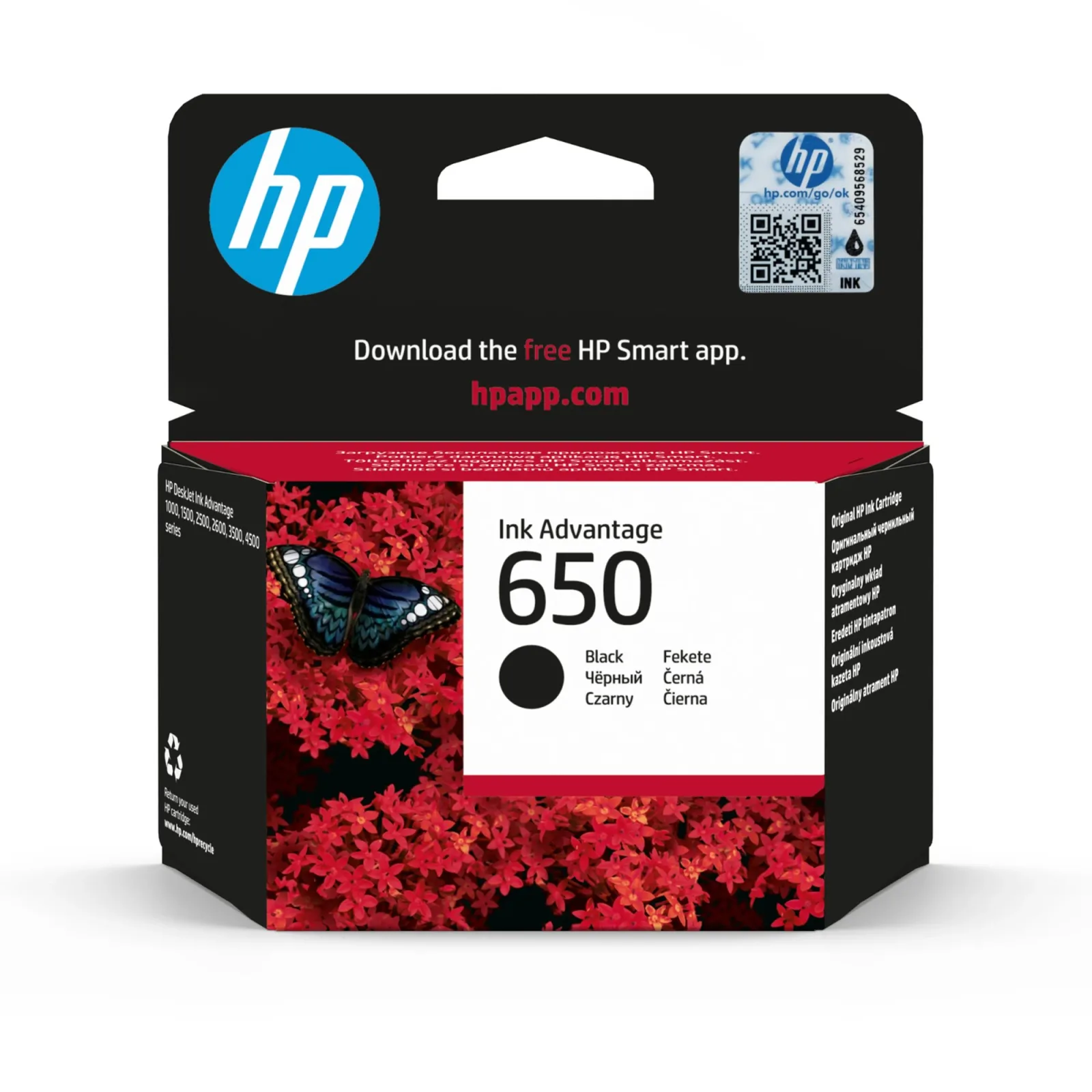 HP 650 BLACK