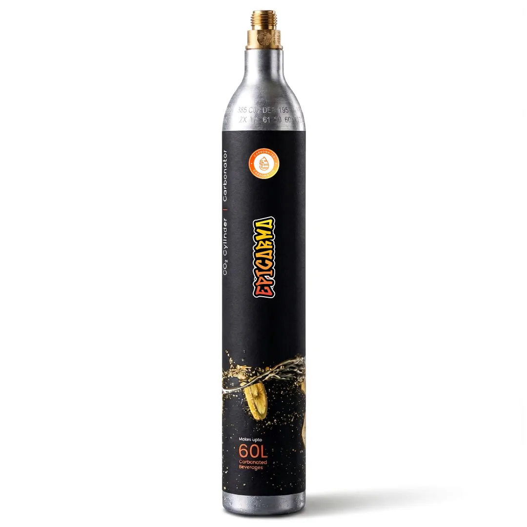 EPICARMA CO2 CYLINDER BLACK EA-CO260L-BK