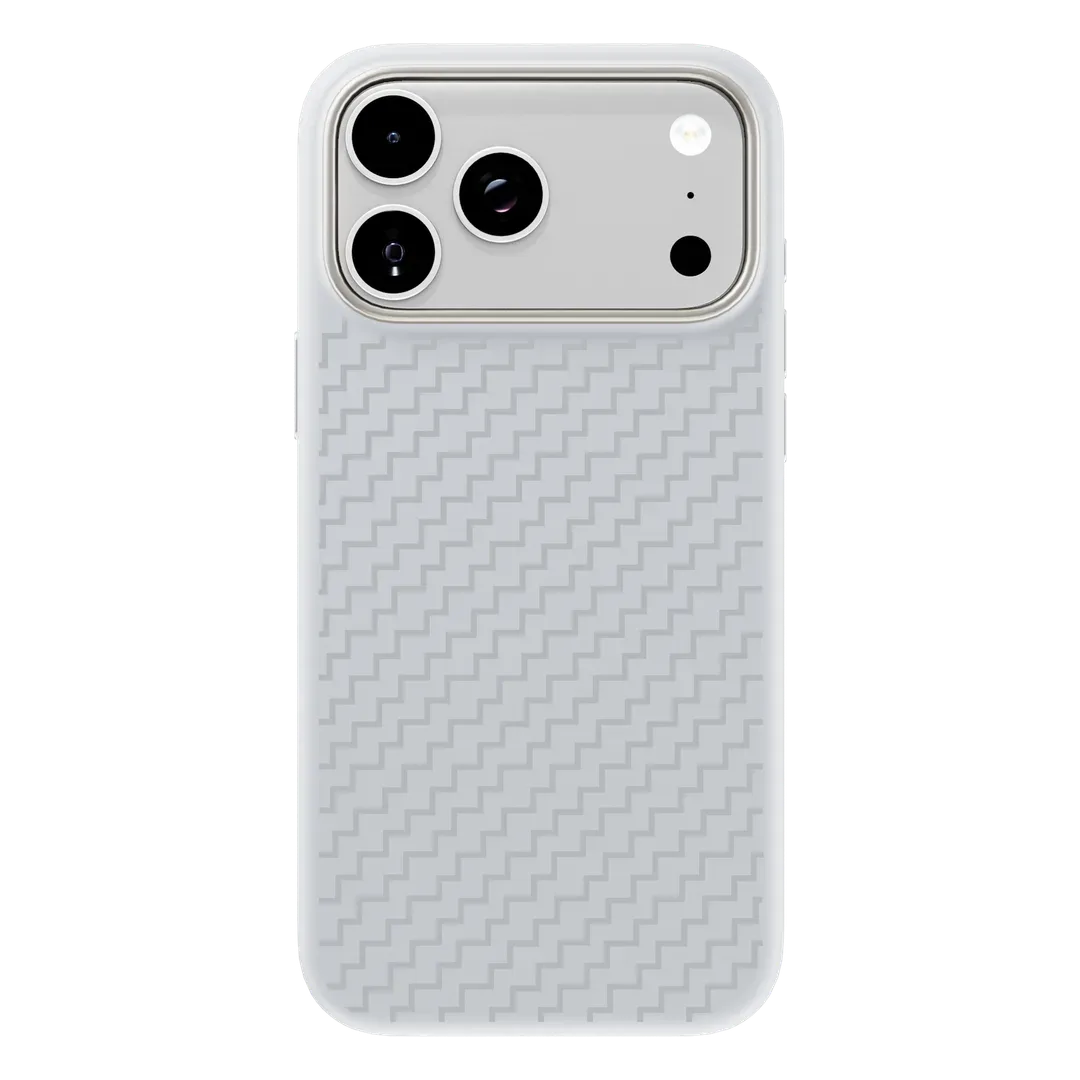 LEVELO IPHONE 18 PRO MAX FLORA MAGSAFE MAGNETIC SILICONE CASE HYBRID PC TPU CONSTRUCTION WHITE LVLFIOM18PMWH