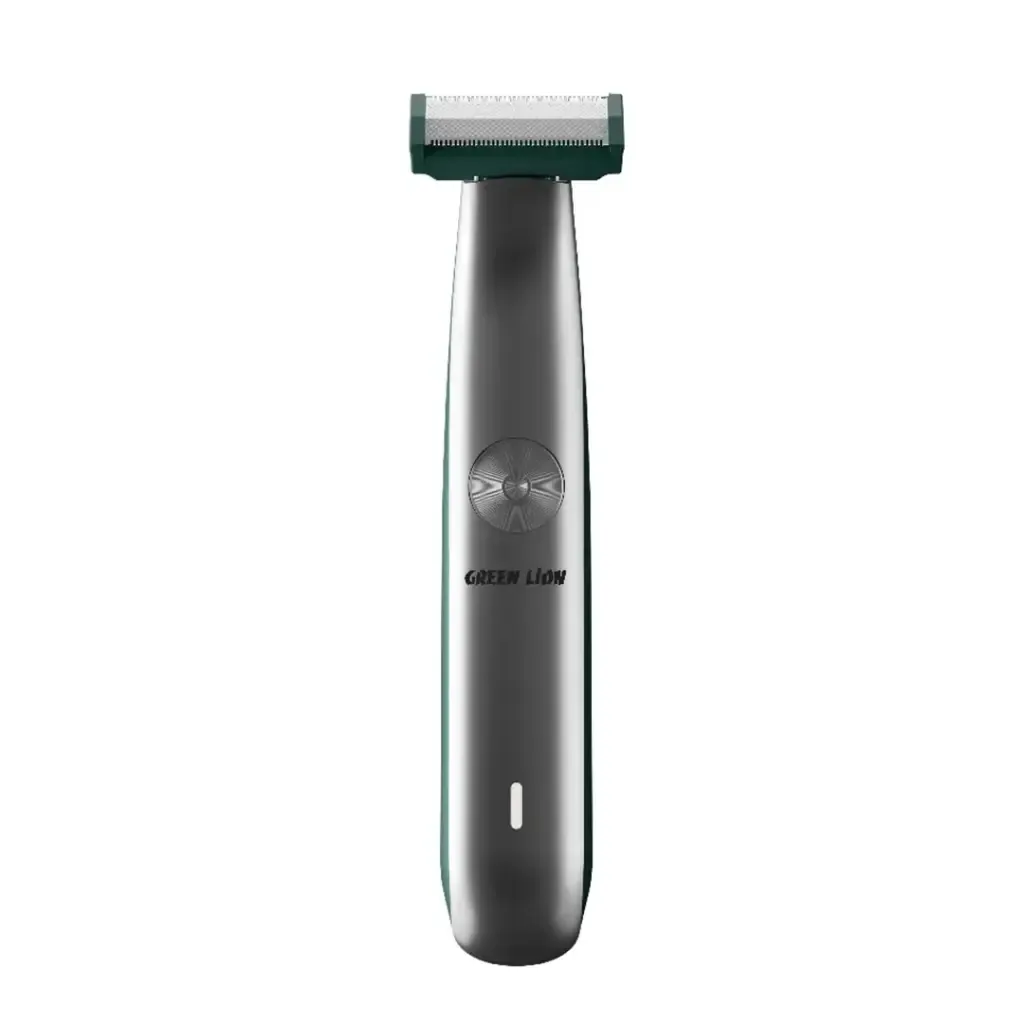GREEN LION ONE BLADE X HAIR TRIMMER SILVER & GREEN GNONEBLXSLGN