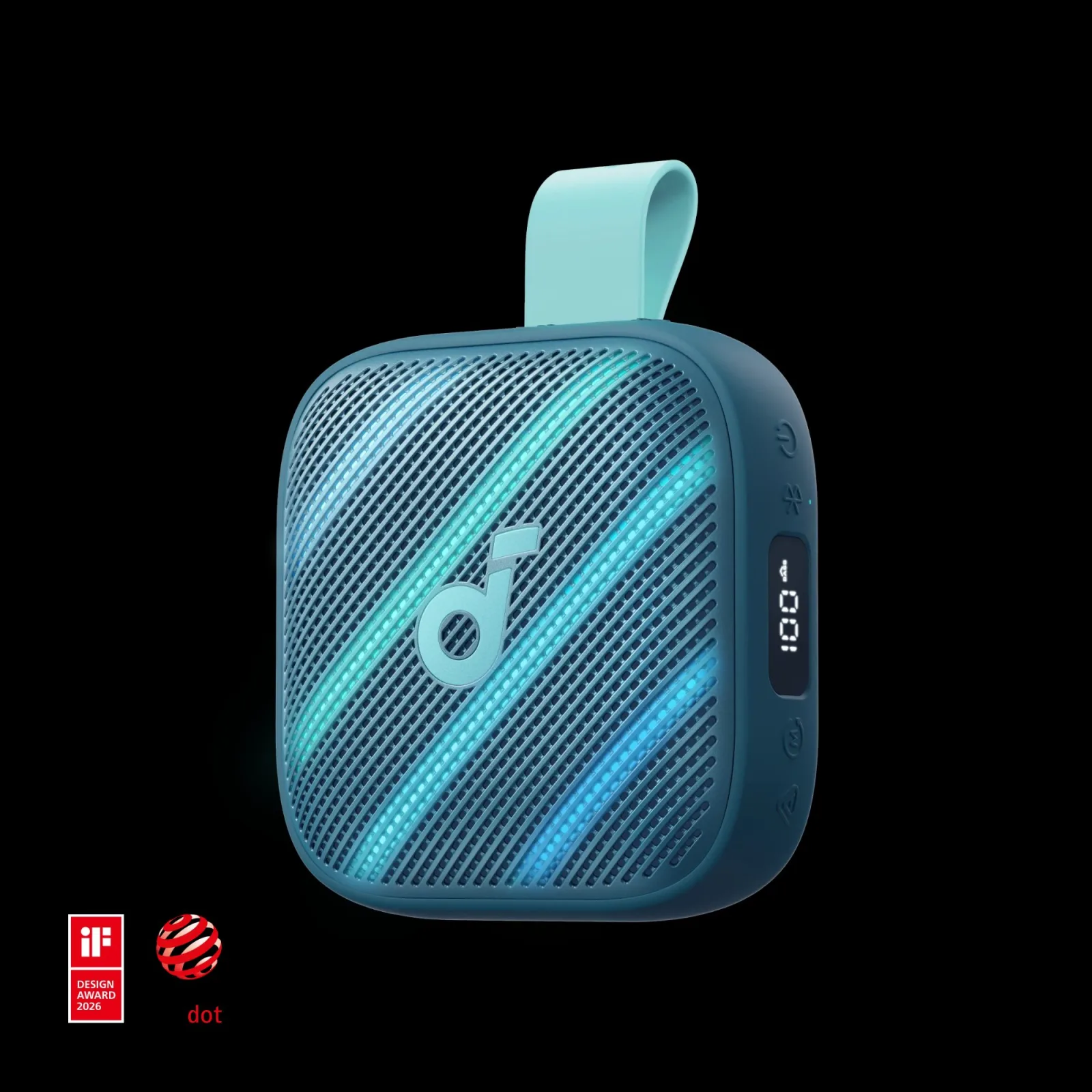 ANKER SOUNDCORE BOOM GO 3I PORTABLE BLUETOOTH SPEAKER 15W BLUE D5103030