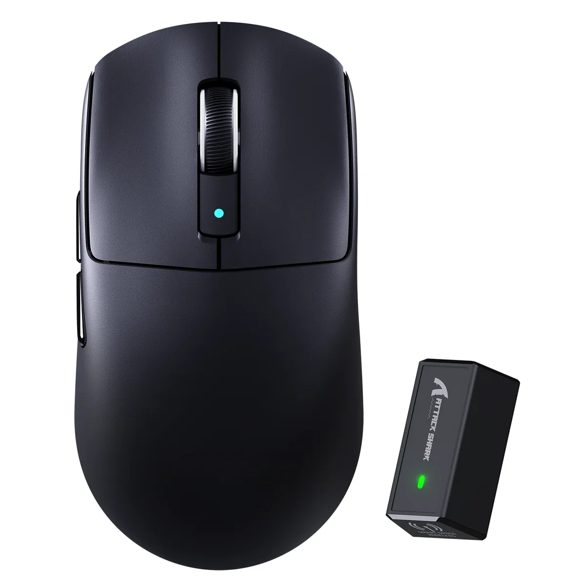 ATTACK SHARK R6 ULTRALIGHT TRI MODE WIRELESS GAMING MOUSE BLACK PAW3950
