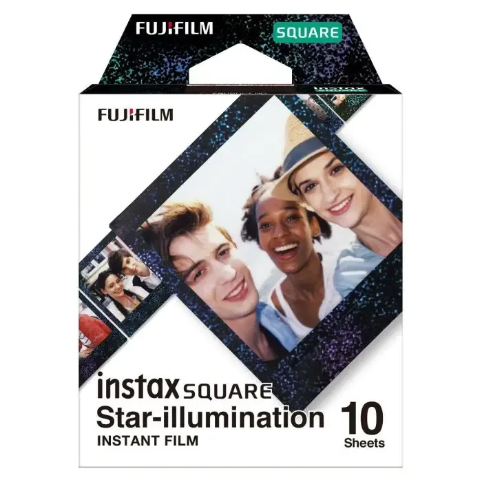 FUJIFILM INSTAX SQUARE STAR-ILLUMINATION INSTANT FILM 10 SHEET