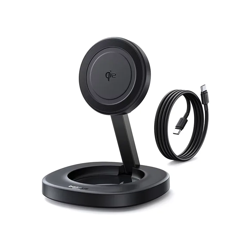 BASEUS ENER FILL FF11 FOLDABLE WIRELESS CHARGER 15WCOSMIC BLACK P10282103123