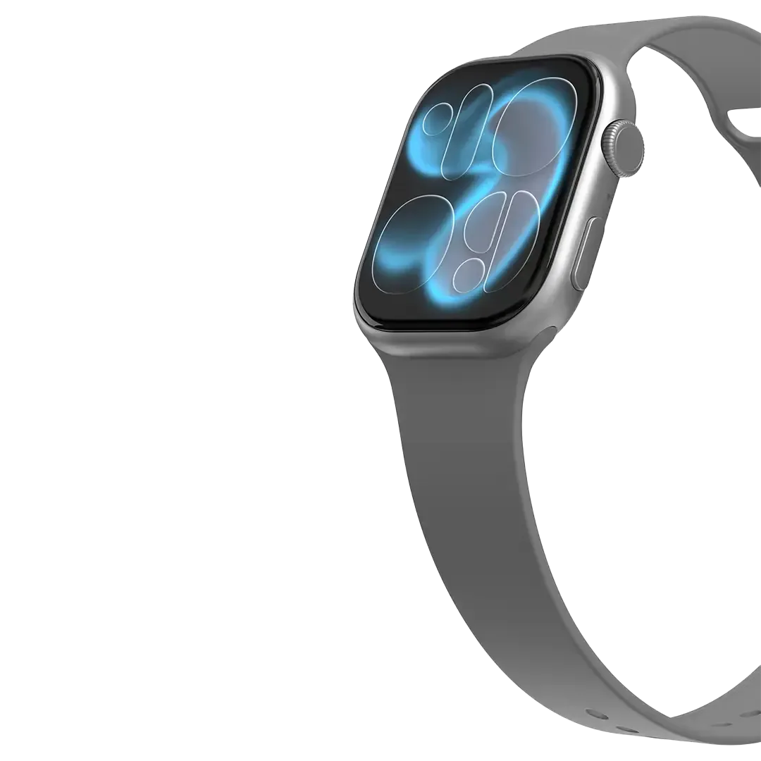 PORODO AEROFIT II 2.01 SMART WATCH 46MM SILVER PDMAX11SL